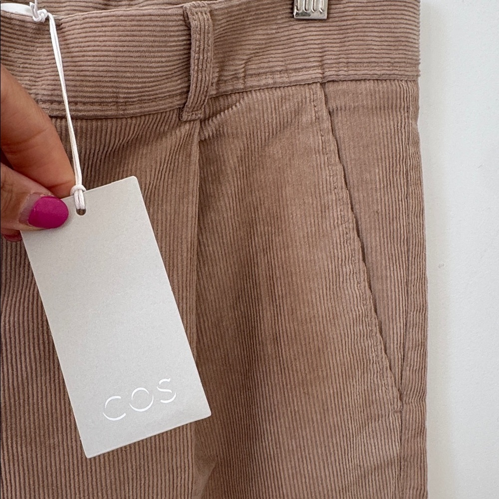 NWT COS Corduroy Pant Set Size 8 - Picture 9 of 10
